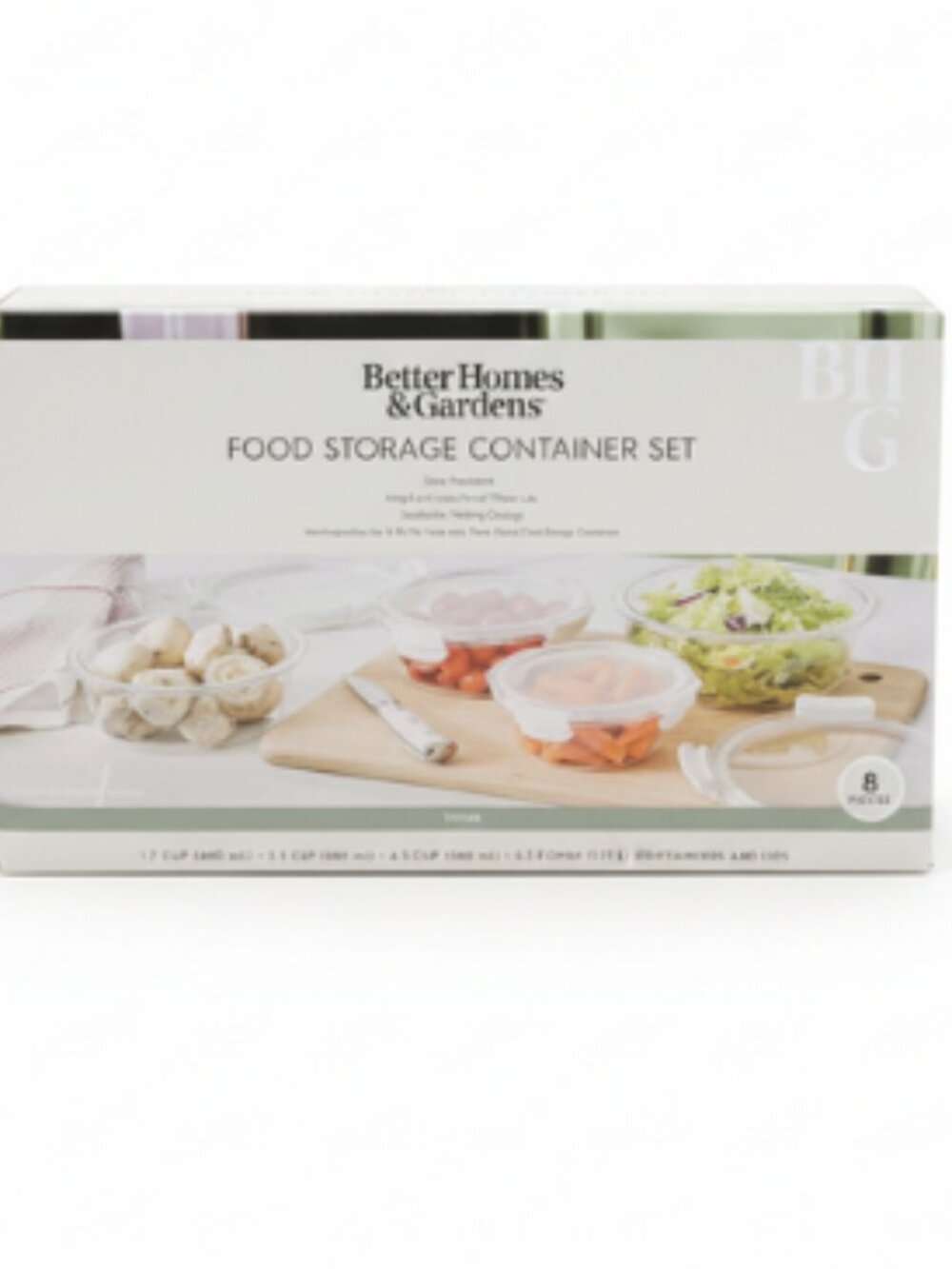 Better Homes & Gardens 6-Piece NESTING Melamine Serving Bowl Set With Lids ~ NWT